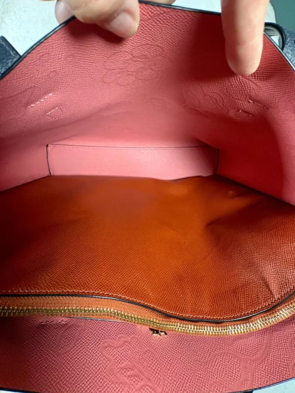 Coach Mollie Tote with Dreamy Land Floral Print and Bunny Lulu Charm - Picture 13 of 16